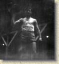Lou Coke in gym built by Engineers & PW labor